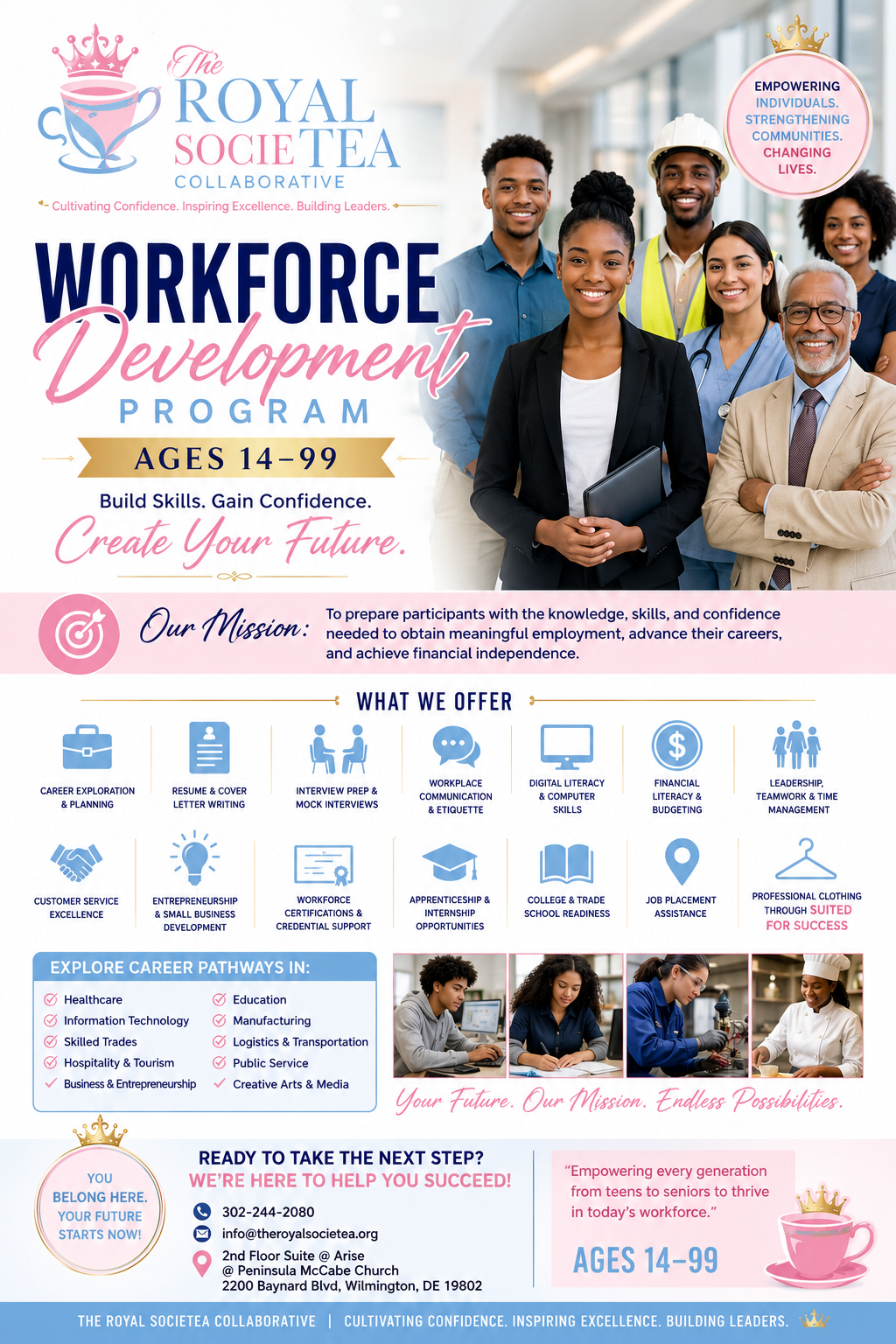 Royal SocieTEA Workforce Development Program